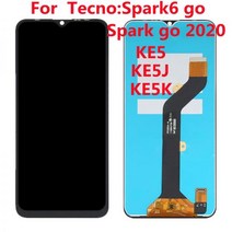 6.52 infinixecnark 6o KE5 /parkO LCD 디스플레이 화면 터치 센서 디지타이저 어셈블리 프레임 포함, Original With Frame