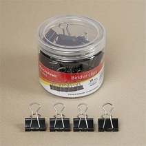 [(주)트리 인천가정지사]40p 블랙 더블클립/회의자료 보험서류 2, 색상:단일색상|사이즈:기본, 단품