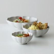 오반자이 내추럴 시노기 꽃잎모양 찬기 3종 모음, 옵션1. 시노기꽃잎찬기[내추럴/소1p]