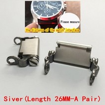 맥가이버툴LEATHERMAN-시계 링크 버클 스테인레스 스틸 다기능 도구 야외 스포츠 팔찌 액세서리 남성용, 04 LZMLJK-YinS 26MM