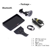 자동차gps 네비게이션 XGODY 7 인치 자동차 트럭 GPS 자동 네비게이터 Sat Nav 블루투스 256M 8GB 742 터치 스크린 업데이트 맵, Bluetooth_7 inch | europe