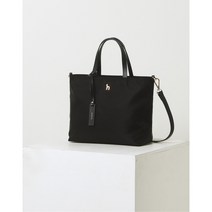헤지스 SAVER 품절대란 블랙 나일론 퍼피 로고 토트 겸 숄더백 M HIBA3E920BK 165503
