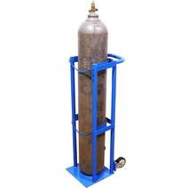 알곤 가스통 거치대 안전 보관함 보관대 산소통 LPG