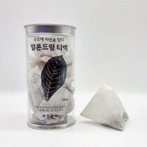 알몬드잎 티백 (10개입) 어항수질안정 ph저하 산란 블랙워터 벌크상품 체리새우 열대어