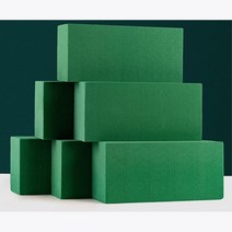 수분 흡수력이 좋은 사각형 플로랄폼 꽃부자재 꽃블럭