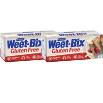 새니테리엄 위트빅스 글루텐 프리 시리얼 375g Sanitarium Weet bix Gluten Free Cereal, 2팩