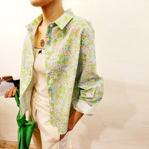 마마모리 캔디나염블라우스 YMSMM23SS054