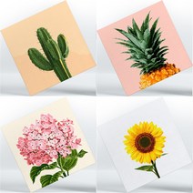 DIY 캔버스 페인팅 6종 식물, 파인애플