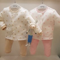 아가방 23 베이비페어! 호텔이불처럼 뽀송뽀송한 매력 두껍지 않는 제일 베이직한 면 100% 실내복 상하세트! 깔끔한 유아 상하복 봄에도 딱 좋아 내의 놀이복
