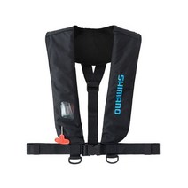 시마노 VF-050U 자동팽창식 구명조끼, 레드