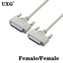 5m 3m 좋은 품질 DB25 25Pin 남성 여성 M/F 병렬 LPT 케이블 DB25 DB25 케이블 레이저 프린터 DB 25 병렬, 02 DB25 Female-Female_04 5M