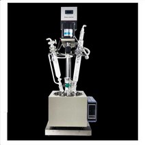 유리반응기 고합 교반기 실험실 단층 반응, DF-5L