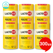 락토핏 생유산균 골드 LACTO 5X 프로바이오틱스 아연 유산균 1박스 50포, 120g, 6개