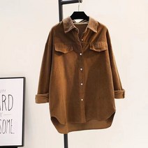 코듀로이 루즈핏 골덴 남방 셔츠 4컬러S220926009
