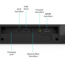 TV 사운드 바 HiFi 스피커 홈 시어터 블루투스 호환 지원 광학 HDMI 삼성 소니 tv와 가능
