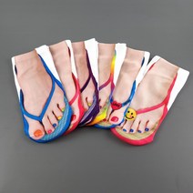 리얼 슬리퍼 프린팅 무늬 문양 양말 삭스 쓸데 쓸모 없는 웃긴 재미난 재미 있는 특이한 캐릭터 코믹 친구 선물 클럽 파티 병맛 할로윈 축제 파티 인싸템 인싸 아이템 코디 꾸미기