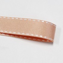 선물포장리본 꽃포장리본 골지 스티치 리본 (폭 5mm 길이90m)(폭 10mm/15mm 길이 45m), 19(살구)