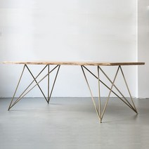 미드센추리 책상 사무실 서재 모듈 데스크 테이블 북유럽 식탁, B. 200x 80x 75