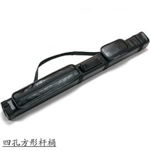 흰색 검점 큐대 개인 보관 케이스 당구 큐 가방 퓨마 4홀 1/2 6홀 나인 식스 볼 클럽 아메리칸 블랙, 단일사이즈, E