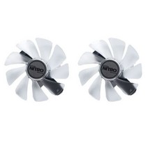 2 PCS 95MM CF1015H12D RX 580 그래픽 카드 라디에이터 팬 적합한 사파이어 RX 470 480 570 580 590 냉각 시스템 교체 462403, 2pcs1