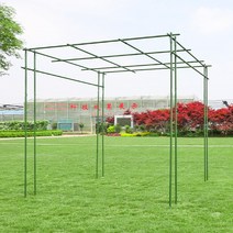 온실하우스 강선 FRP활대 텃밭 파이프 와이어 철사, 16 직경 1.8미터 높이 폭 1.8미터, 1개