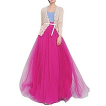 볼륨스커트 레더 울미니 울플리프 여성 롱 스커트 하이 웨이스트 푹신한 라인 tulle skirt 웨딩 들러리 스커트와 bowknot 벨트 faldas saias jupe