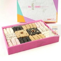 2단_선물세트_수제한과_1kg_유과_찹쌀_한과마을_종합_강릉_신선코리아_다식 AD40, 상세페이지 참조