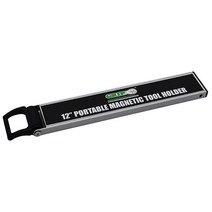 Grip 30.5cm12인치 휴대용 자석 공구 홀더 스트립 상점 정리용 바 차고용 도구 정리함 USA 미국