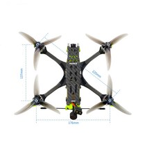 GEPR MRK5 HD Vist 프리 스타일 FPV 드론 4S/6S 5 인치 SPEEDX2 2107.5 F722-HD-T R 쿼드 콥터 용 장거리, 09 ELRS 915M 4S