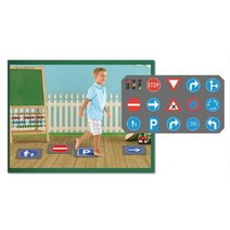 어린이집 안전학습 교통표지판 15조각매트 추천완구