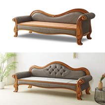 흙마루 황토흙쇼파 카우치 흑쇼파 돌소파 C7002G, 01_C7001G, 02_황토볼 자수확장 카우치