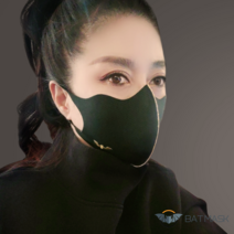[고급선물추천]박쥐마스크/배트마스크/연예인마스크 명품 패션 3컬러 단품, L, Black