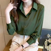 이지핏 여자 긴팔 셔츠 블라우스 직장인 데일리 패션 코디 면접용블라우스 가을블라우스 여성가을블라우스 여자정장블라우스 하객블라우스 둥근카라블라우스 자켓형블라우스 광택블라우스 면접블라우스 실키블라우스 어깨퍼프블라우스