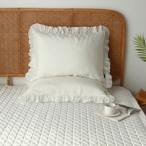 아망떼 노블 풍기인견 프릴 겹베개커버