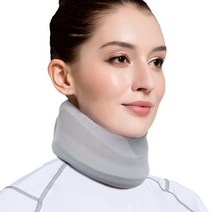 거북목 목 일자목 교정기 견인기 통증을 위한 VELPEAU 보호대 및 교체 커버가 있는, CN, L-7.5cm