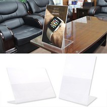 A3 아크릴 테이블 행사안내판 가격표 메뉴판 푯말, 297x420mm 세로