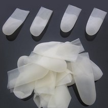 민자 핑거넵 골무 50P 라텍스 장갑 손가락 DD-12008, S