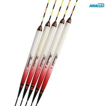 미라클 묵혈 중층찌 내림찌 PC무크톱, 3호-375mm, 1개