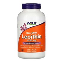 나우푸드 레시틴 1200mg 200소프트젤, 1개