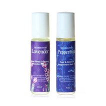 더허브스토리 아로마 롤온 라벤더 페퍼민트 8ml 2종 향선택