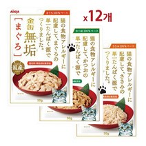 아이시아 금관무구 50g 3종 중 1선택 고양이 간식, 12개, 참치