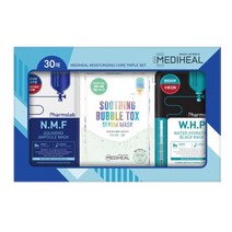 메디힐 슈퍼보습(수분광케어) 아쿠아필 3단계 프로모션 (NMF + WHP + 진정버블톡스), NMF + WHP + 진정버블톡스