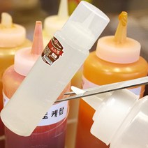 캡유 소스병 드레싱 오일 간장 참기름 병 업소 소스통, 대, 1개