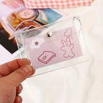 PVC 카드 지갑 홀더 가로형 DD-12078, 상세페이지 참조