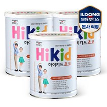 [일동후디스]후디스 하이키드 쵸코 650g 3캔 균형영양식 증정