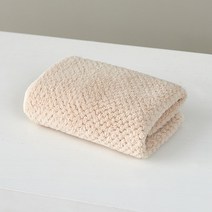 어스 원더 랜드 파인애플 체크 수건 10장, 35*75cm  10장, 카멜베이지