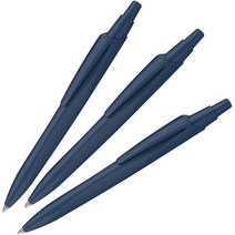 일본직발송 3. 슈나이더(SCHNEIDER) 슈나이더 SCHNEIDER 볼펜 레코 RECO 펜촉:M(중자) 잉크 칼라:블루 3개, One Size, One Color