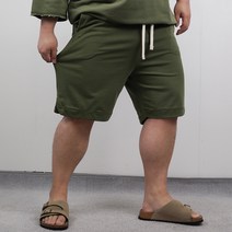 베어릭 빅사이즈 bBeY 피그먼트 배기 반바지