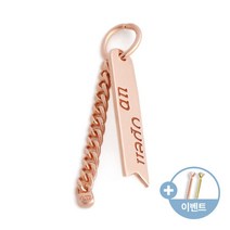[비앤비골드]14K 심플 체인 레터링 펜던트 JNP26246