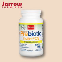 Jarrow Formulas 자로우 포뮬러스 이눌린 프리바이오틱스 프락토올리고당 식이섬유 파우더 180g, 1개